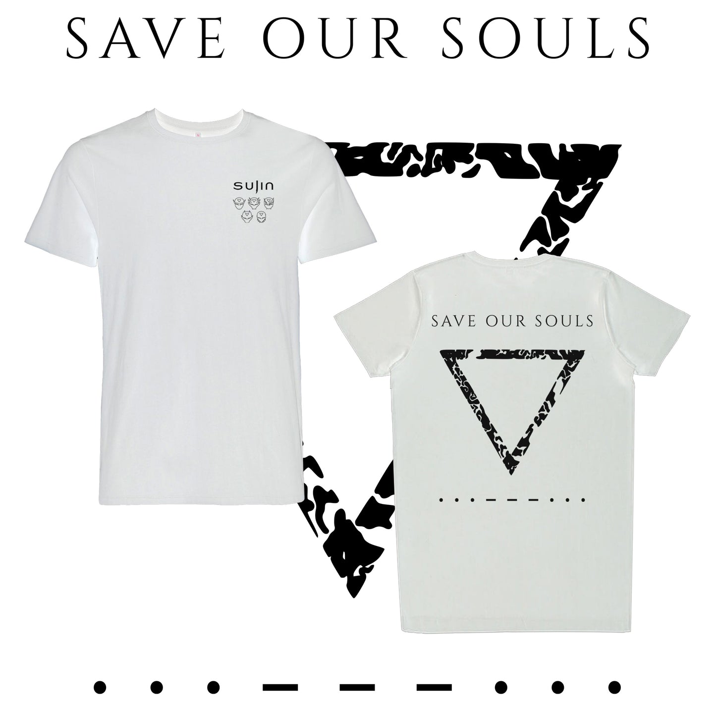 T-SHIRT - Save Our Souls / White